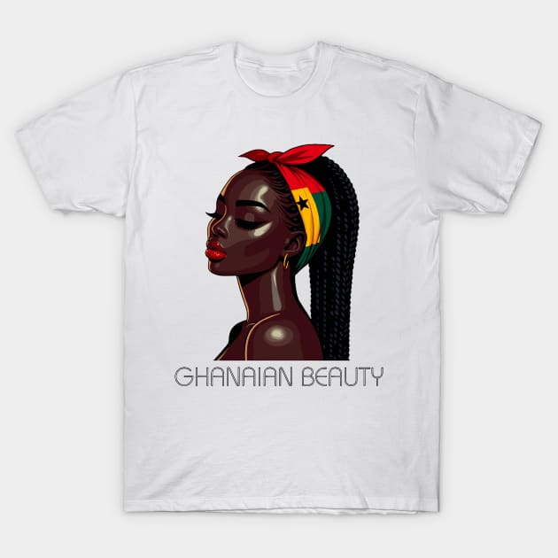 Ghanaian Beauty T-Shirt by Graceful Designs